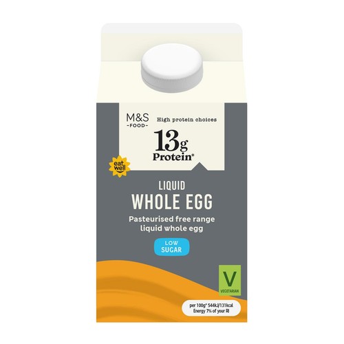 M&S Liquid Whole Egg