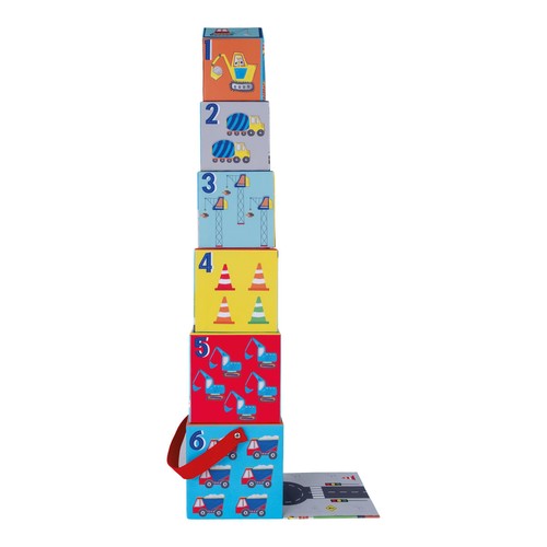 Floss & Rock Stacking Cubes Construction
