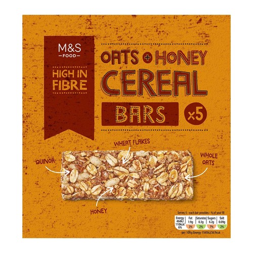M&S Oats & Honey Cereal Bars