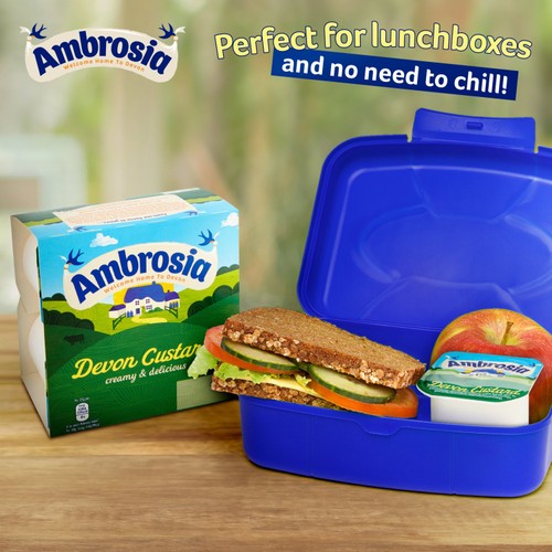 Ambrosia Devon Custard Dessert Snack Pots