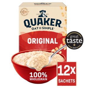 Quaker Oat So Simple Original Porridge Sachets Cereal
