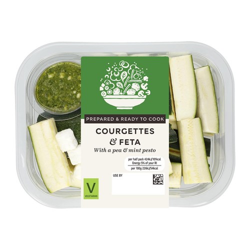 M&S Courgettes & Feta