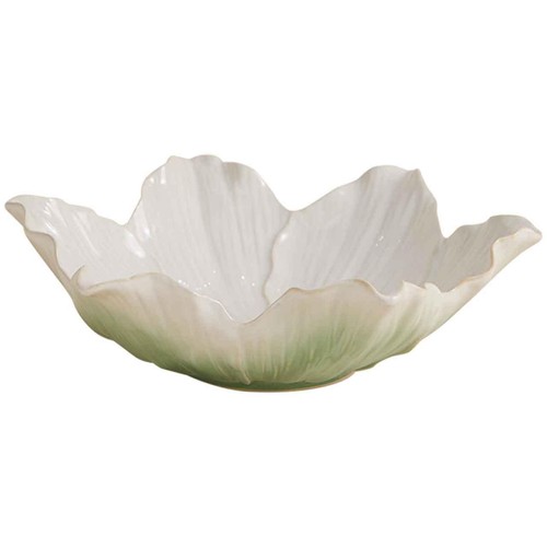 M&S Handkerchief Centrepiece Ceramic Bowl, One Size, Multi