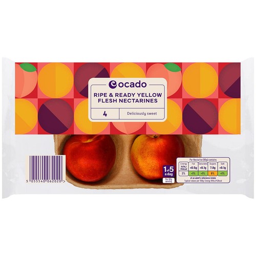 Ocado Ripe & Ready Yellow Nectarines