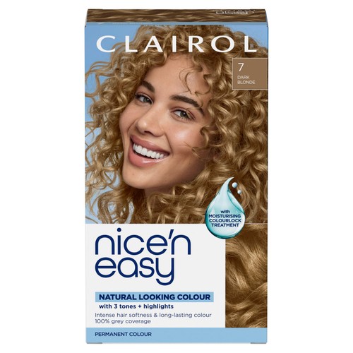 Clairol Nice'n Easy Hair Dye, 7 Dark Blonde
