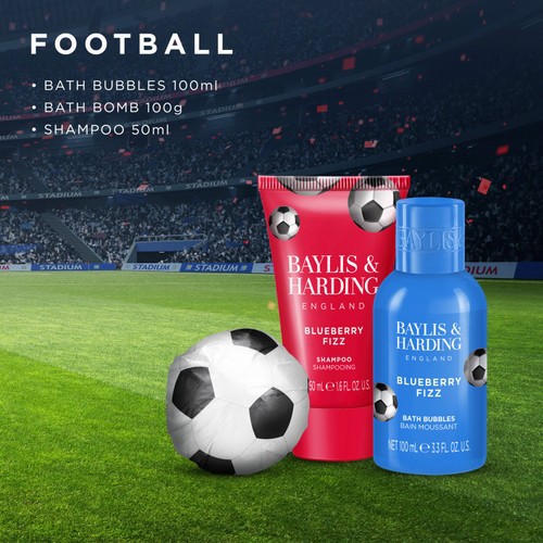 Baylis & Harding Football Stars Wash Bag Gift Set