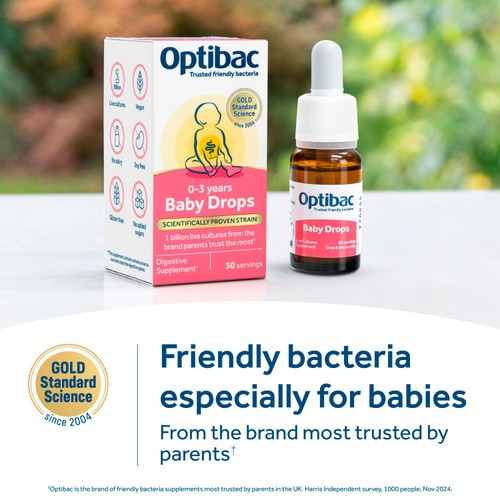 Optibac Probiotics Baby Drops - 30 Servings