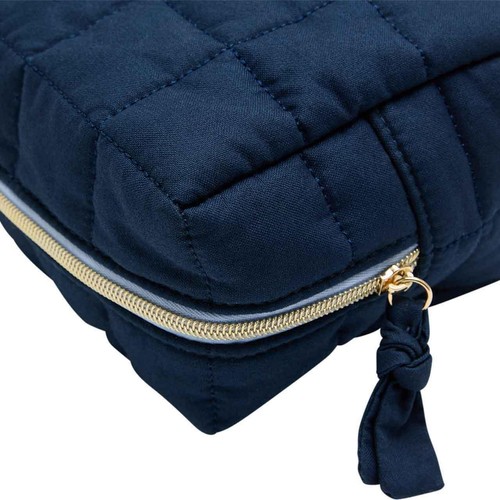 M&S Womens Small Checkerboard Quilted Toiletry Bag