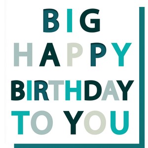 Caroline Gardner A Great Big Happy Birthday Card