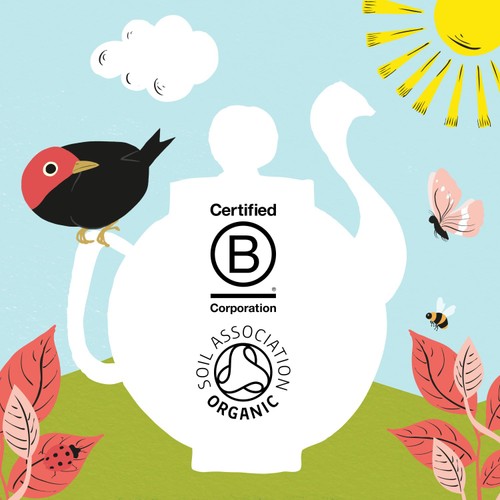 Clipper Chamomile & Peach Organic Tea Bags