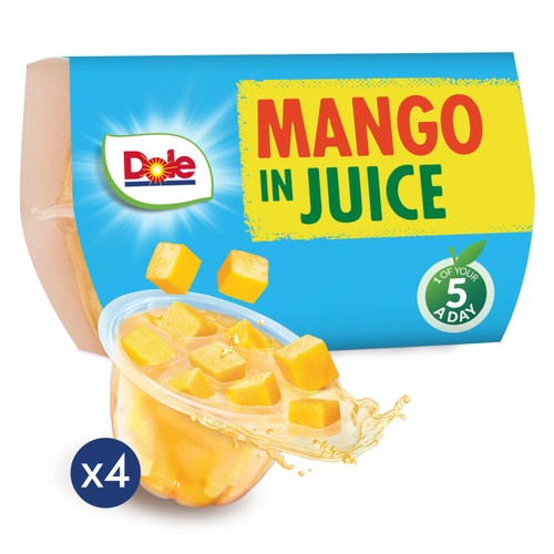 Dole Diced Mango in Juice Multipack