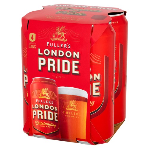 Fuller's London Pride Amber Ale Beer Lager Cans