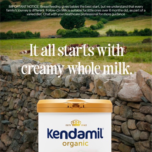 Kendamil Organic 1 First Infant Milk Powder, From Birth
