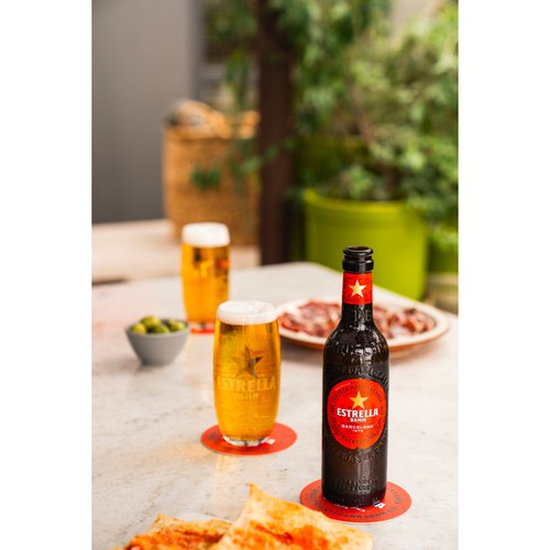 Estrella Damm Premium Spanish Lager Beer Bottles
