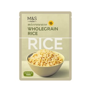 M&S Microwave Wholegrain Rice