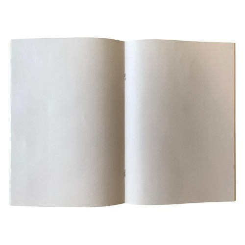 Nu Education A4 Sketchbook Black - Plain Pages