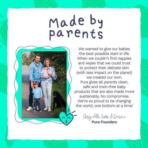 Pura Plastic Free Baby Wipes