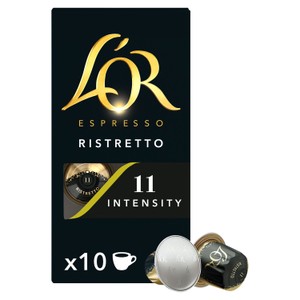 L'or. 10 Espresso Ristretto Decaff Coffee Pods 52G