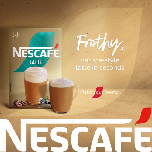 Nescafe Latte Instant Coffee Sachets