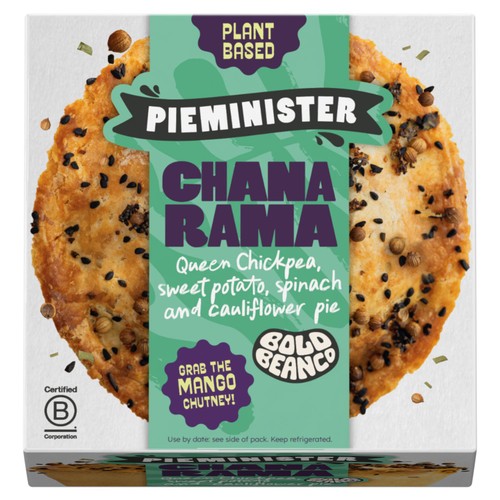 Pieminister Chana Rama Pie with Chickpea, Sweet Potato & Cauliflower