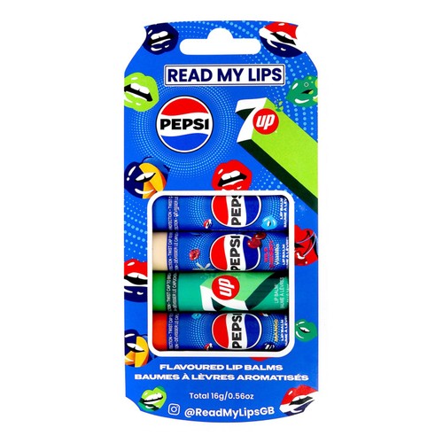 Read My Lips Pepsi Can Lip Balm Set