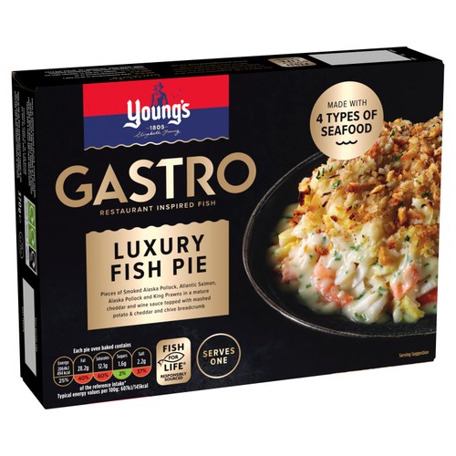 Young's Gastro Luxury Fish Pie