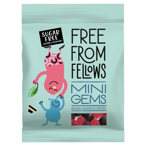 Free From Fellows Vegan Sugar Free Midget Gems