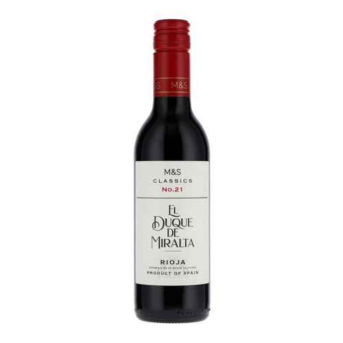 M&S Classics El Duque De Miralta Rioja Half Bottle