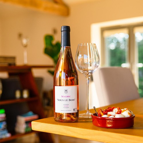 Sous Le Bois Malbec Rose Organic