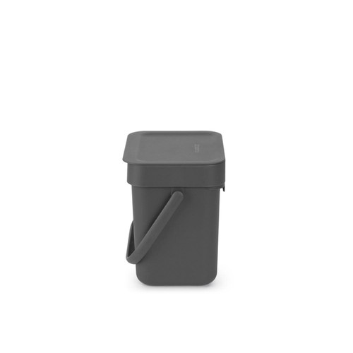 Brabantia 3 Litre Grey Sort & Go Waste Bin  