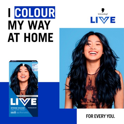 LIVE Intense Colour 090 Cosmic Blue