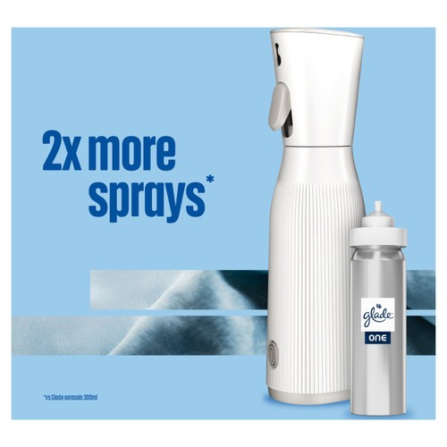 Glade ONE Refillable Room Spray Clean Linen