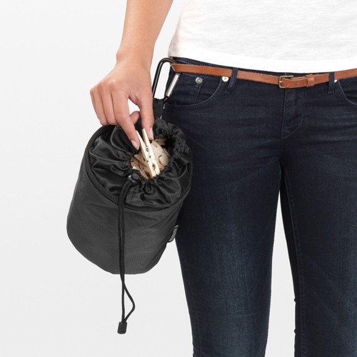 Brabantia Black Premium Peg Bag 