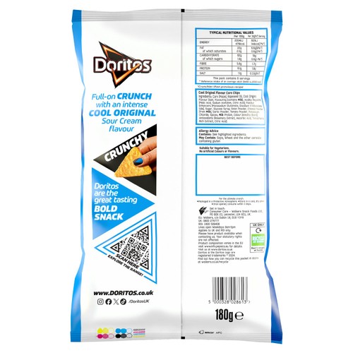 Doritos Cool Original Tortilla Chips Sharing Bag Crisps