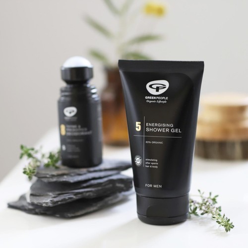 Green People Organic Men's Energising Shower Gel, Vegan