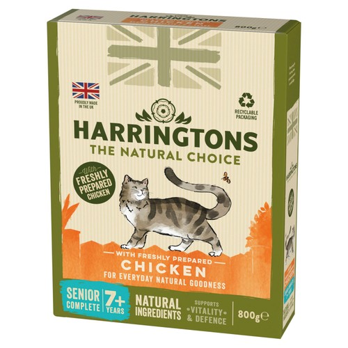 Harringtons Senior Complete Chicken Cat Food