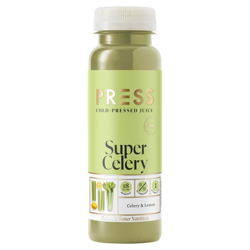 PRESS Healthfoods Super Celery Raw Cold Pressed Juice