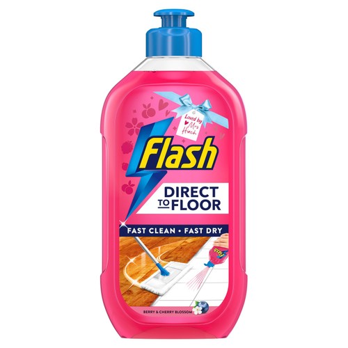 Flash Direct to Floor Cleaner Berry & Cherry Blossom
