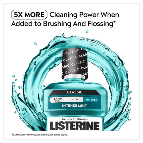 Listerine Cool Mint Intense Mint Classic Mouthwash