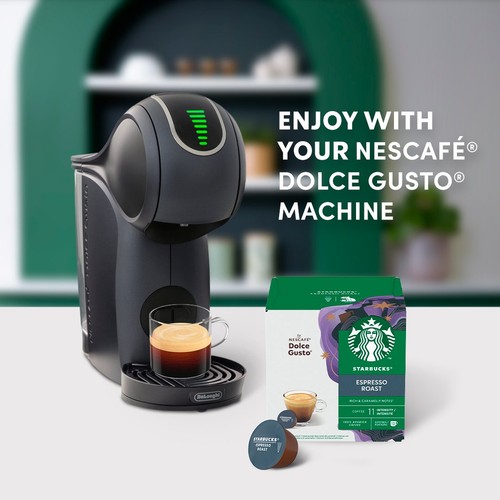 STARBUCKS Dark Espresso Roast Coffee Pods by NESCAFE Dolce Gusto