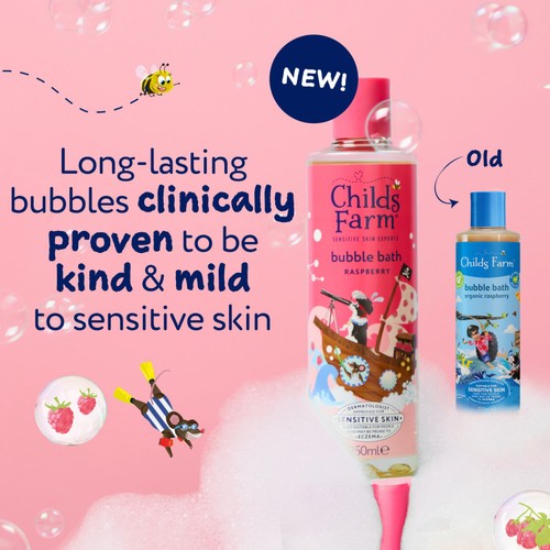 Childs Farm Bubble Bath, Raspberry