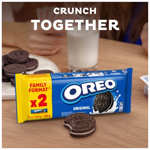Oreo Chocolate Sandwich Biscuit Twin Pack