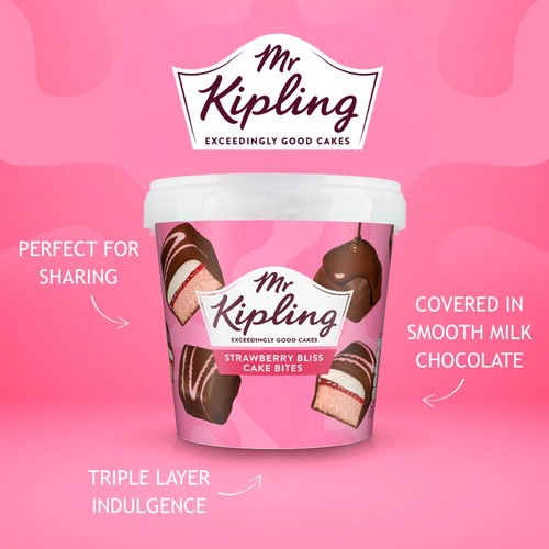 Mr Kipling Strawberry Cake Bites