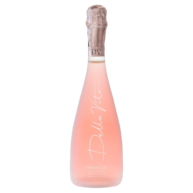 Della Vite Millesimato D.O.C. Prosecco Rosé Sparkling Wine 75cl