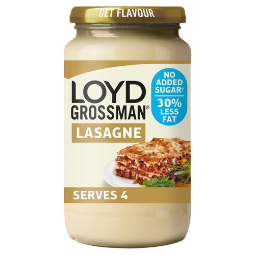 Loyd Grossman White Lasagne Pasta Sauce
