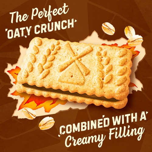 McVitie's Hobnobs Oaty Creams Chocolate Biscuits