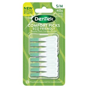 Dentek Eco Comfort Picks Eco Friendly Medium 40 Pack