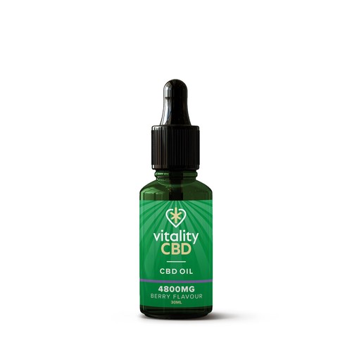 Vitality CBD Berry Spray with MCT Oil 4800mg