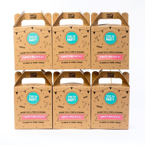 Craft & Crumb Funfetti Biscuit Kit Party Bags