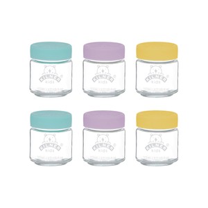 Kilner Set of 6 Kids Jars 110ml